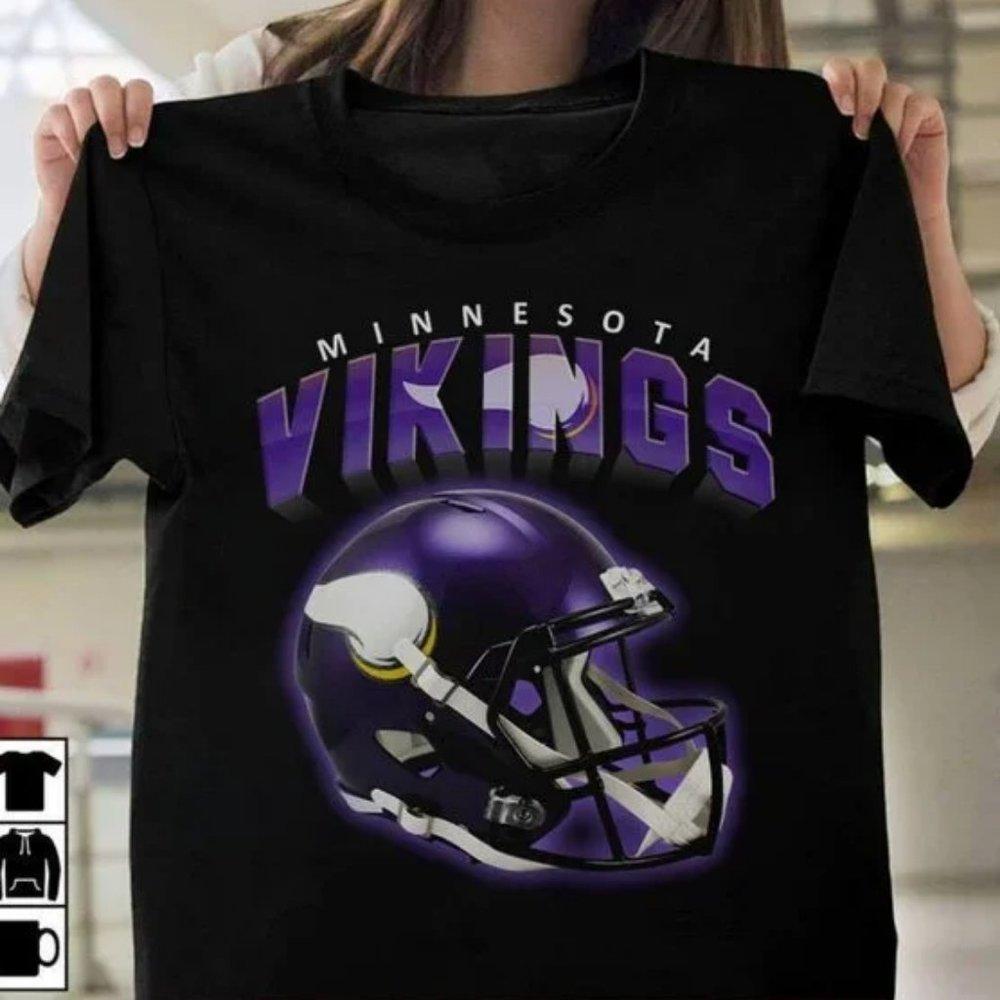 Minnesota Vikings National Football Vintage Graphics Unisex T-shirt